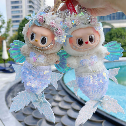 Little Mermaid Labubu Set