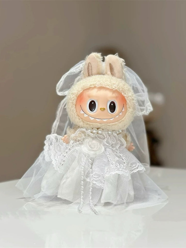Formal Wedding Suit Dress Set For 17CM Doll