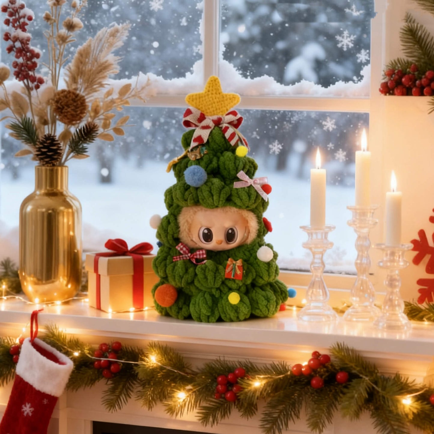 Christmas Doll Crochet Set